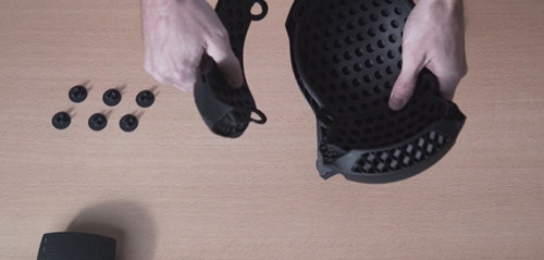 設(shè)計(jì)師使用HP的Multi Jet Fusion創(chuàng)建3D打印自行車頭盔 設(shè)計(jì)師使用HP的Multi Jet Fusion創(chuàng)建3D打印自行車頭盔