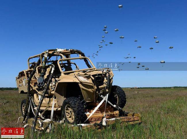 比悍馬還輕巧！美研新激光炮車能空投