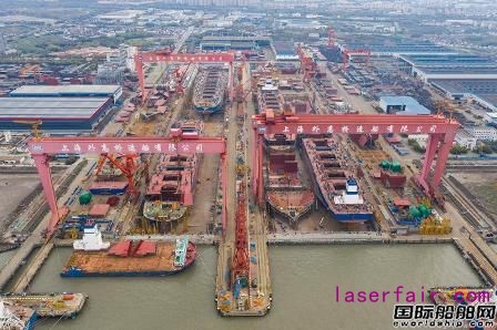 外高橋造船郵輪薄板中心項目有序推進