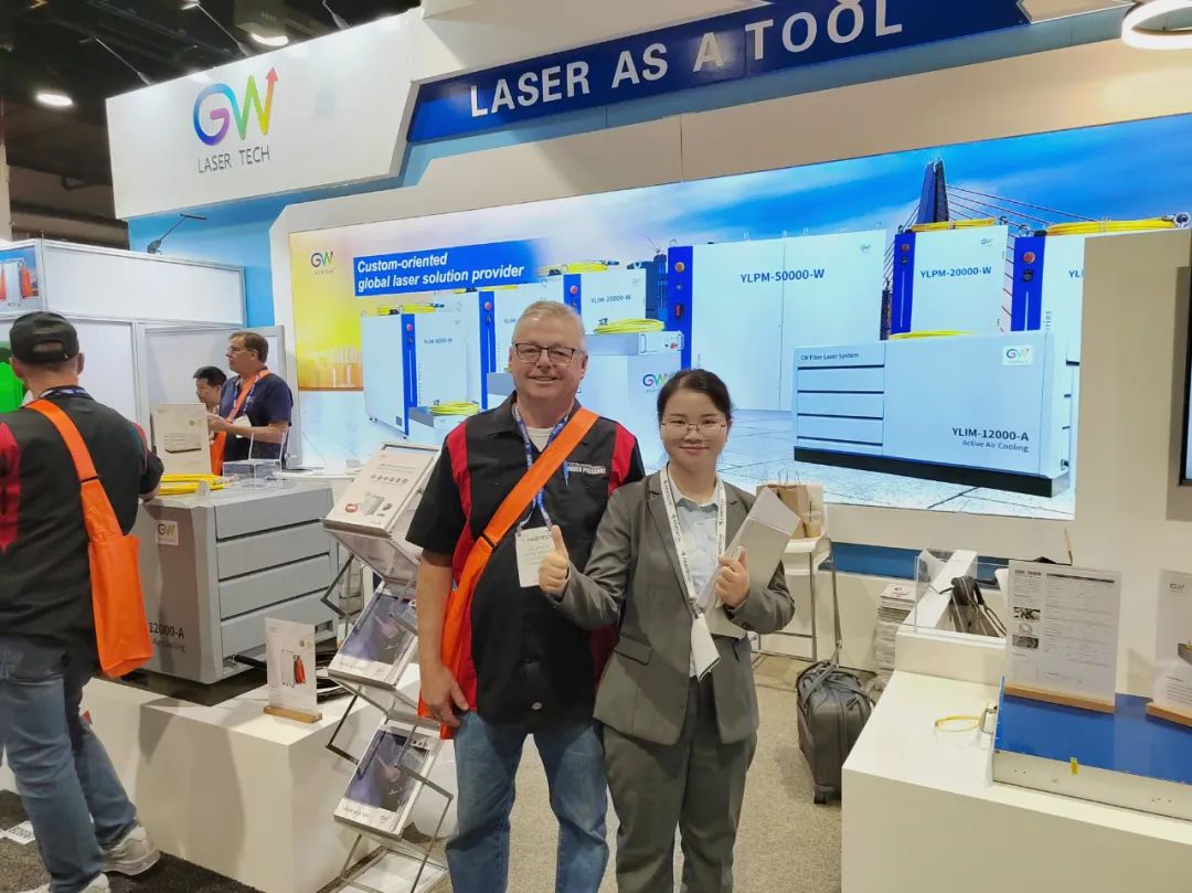 制造未來，GW光惠激光閃耀FABTECH 2023