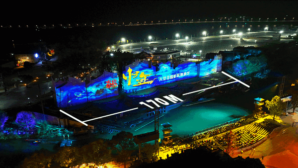 光峰科技激光投影點亮嶺南騎樓 光影藝術(shù)喚醒僑鄉(xiāng)文化記憶