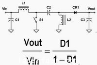圖1B：SEPIC轉換器原理圖。