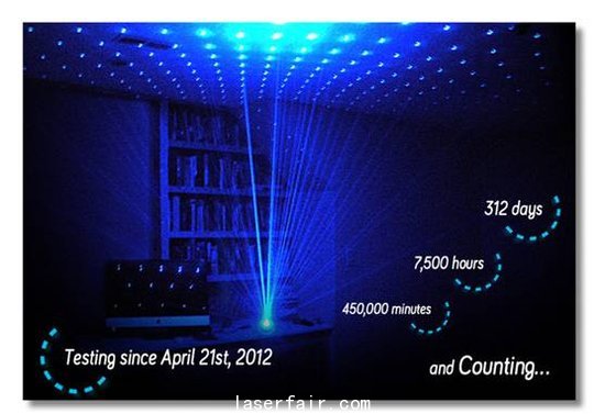 被動散熱的新型藍(lán)色激光燈亮相 功率小于1瓦