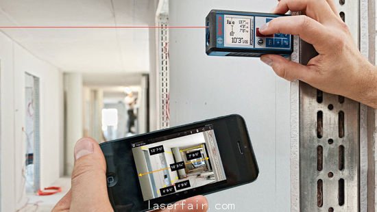 博世推出帶應用程序的激光測距儀