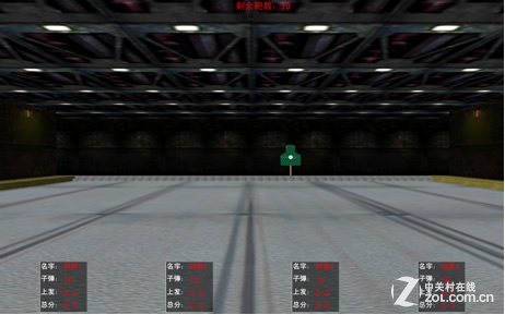 三維環(huán)境移動靶射擊訓(xùn)練